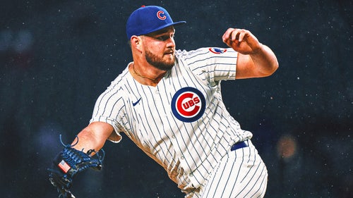 CHICAGO CUBS Trending Image: Cubs reliever forced to change glove because of white in American flag patch